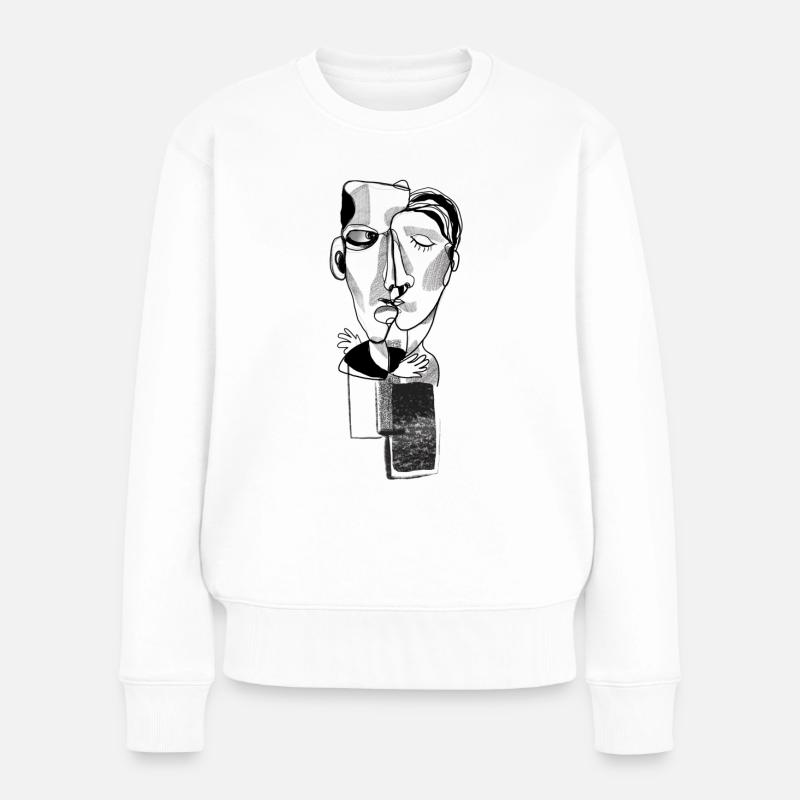 Lovers - Women's Premium Organic Jumper - white