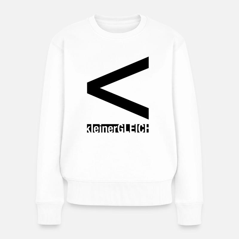 Logo - Frauen Premium Bio Pullover - Weiß