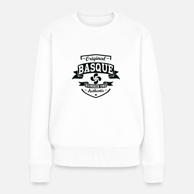 20679DA5 D7CC 4A3E A0E1 0B8536E75CE2 - Frauen Premium Bio Pullover - Weiß