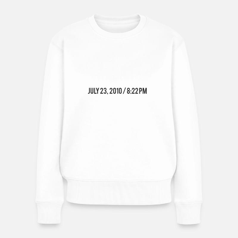 23. Juli 2010/20.22 Uhr - Frauen Premium Bio Pullover - Weiß