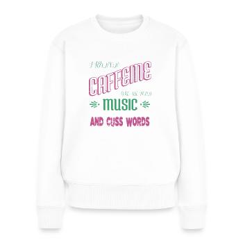 a diesel mechanic funny sayings birthday present - Frauen Premium Bio Pullover - Weiß - Vorne - Julia (174cm)