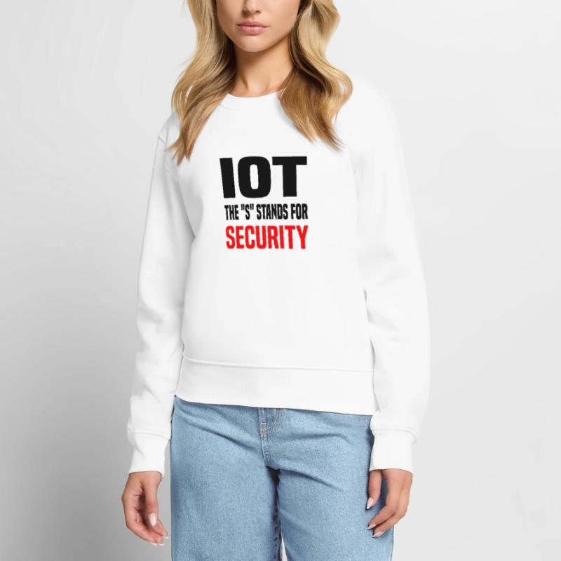 Internet Des Objets IOT Programmeur Admin IT Pull Premium bio Femme