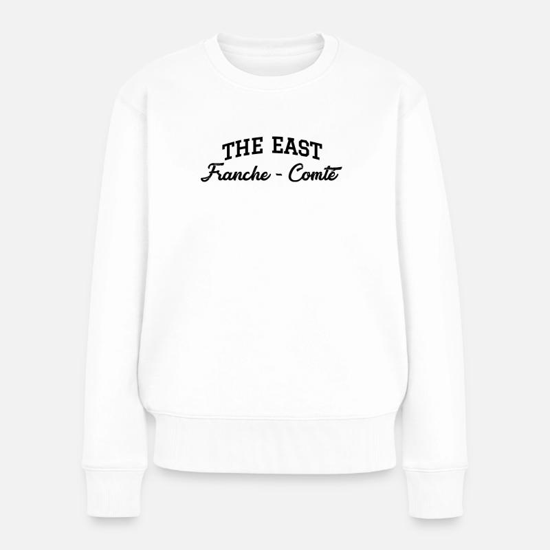 THE EAST Franche-Comté - Pull Premium bio Femme - blanc