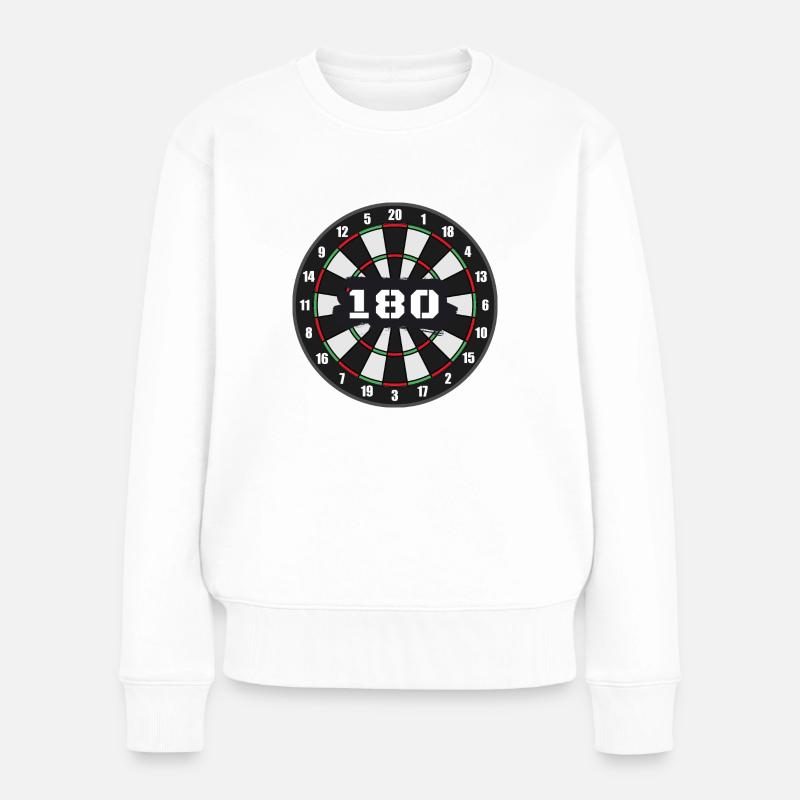 dart - Frauen Premium Bio Pullover - Weiß