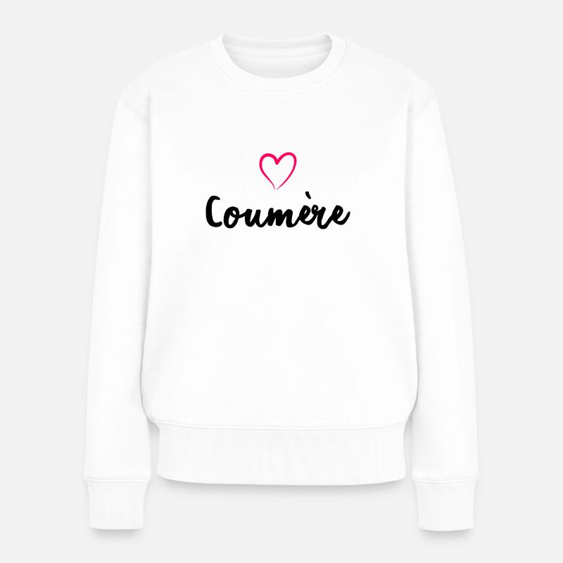 Coumère - Pull Premium bio Femme - blanc