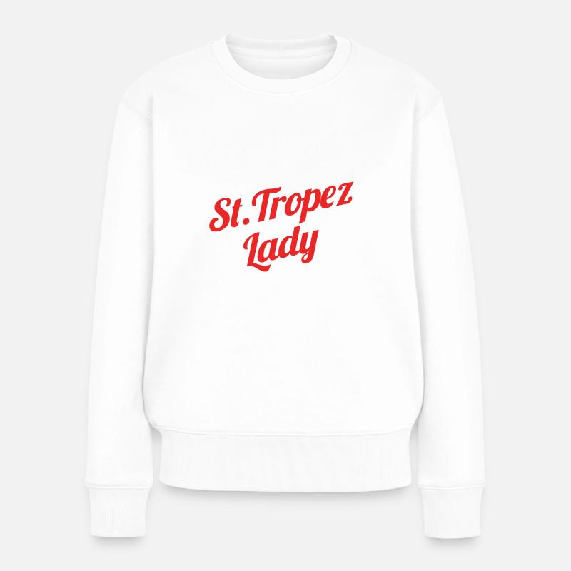 Dame de Saint-Tropez - Pull Premium bio Femme - blanc