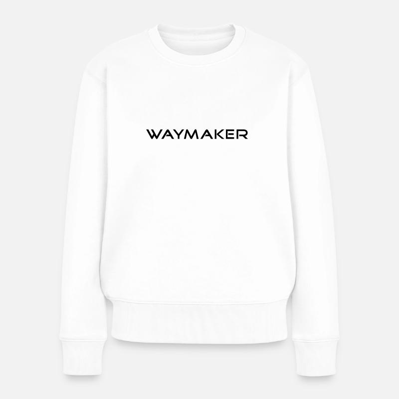 waymaker par csDesign - Pull Premium bio Femme - blanc