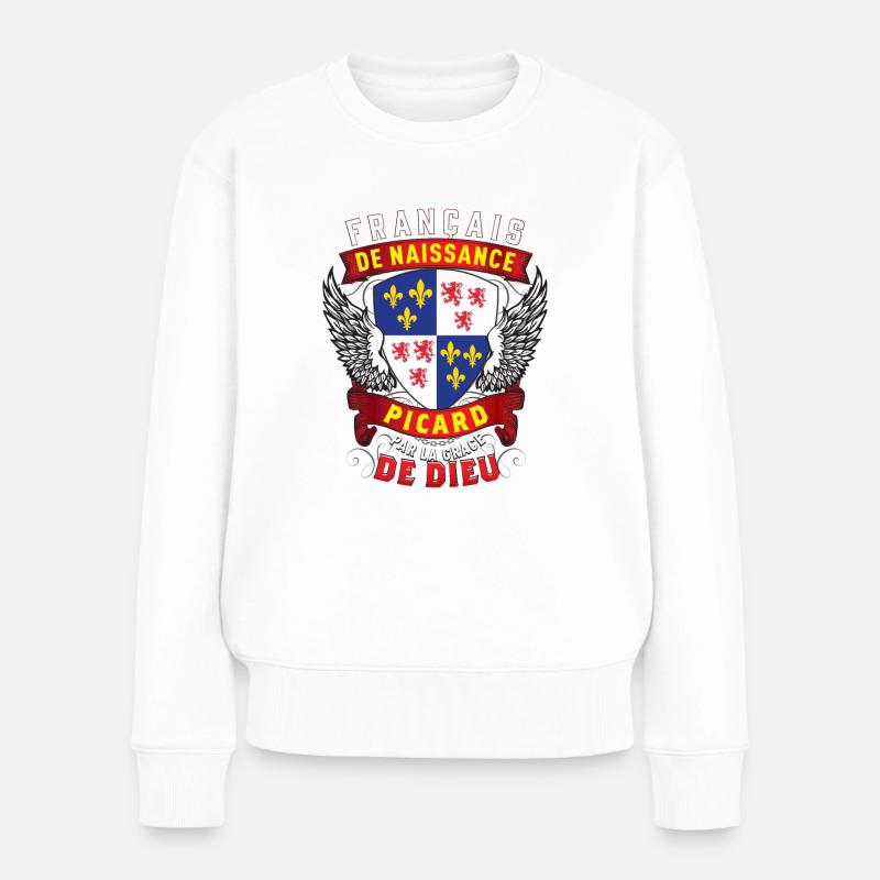 Picard Grâce de Dieu - Pull Premium bio Femme - blanc