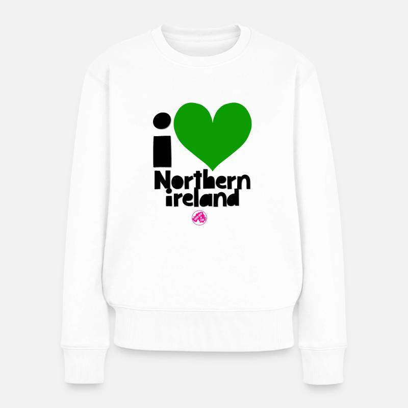 Irlande du Nord - Pull Premium bio Femme - blanc