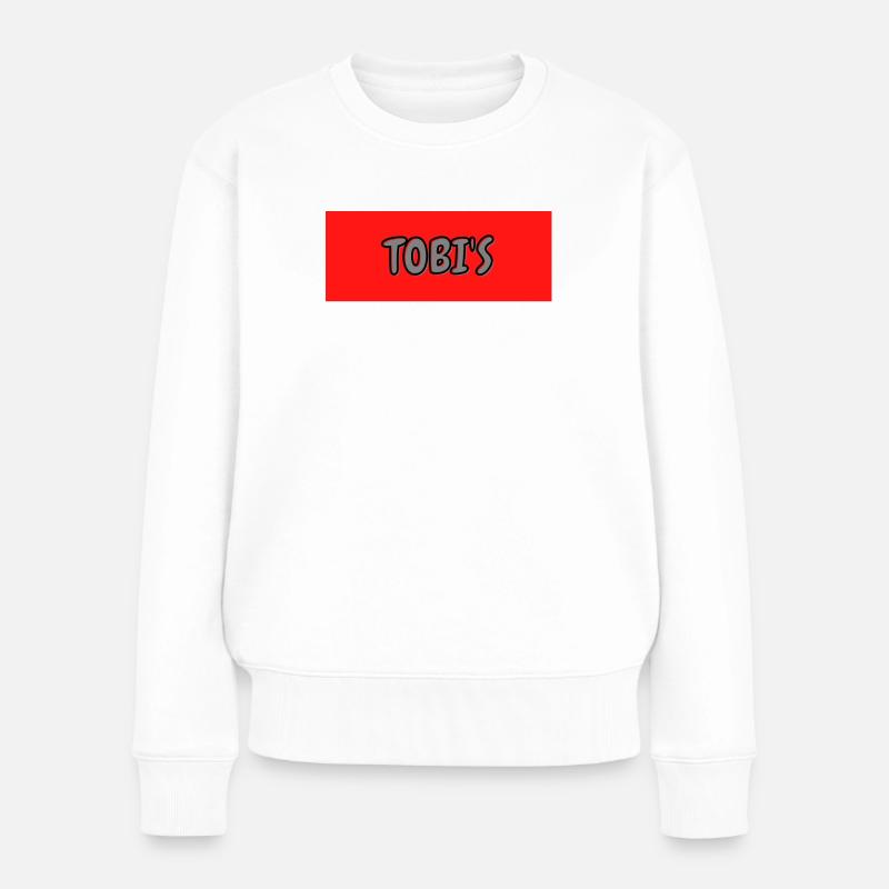 Tobi's - Frauen Premium Bio Pullover - Weiß