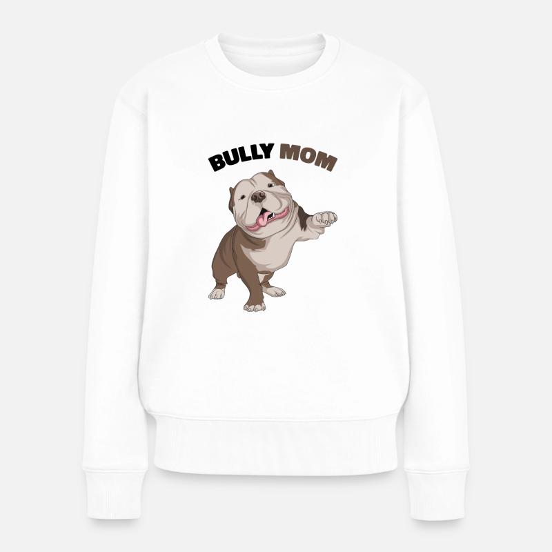 American Bully - Pull Premium bio Femme - blanc