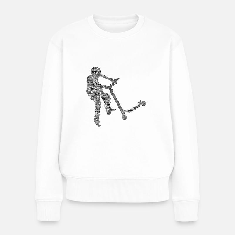 Scooter - Frauen Premium Bio Pullover - Weiß