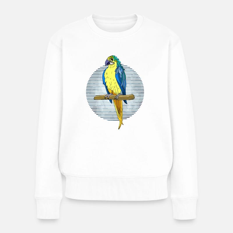 Oiseau - Pull Premium bio Femme - blanc
