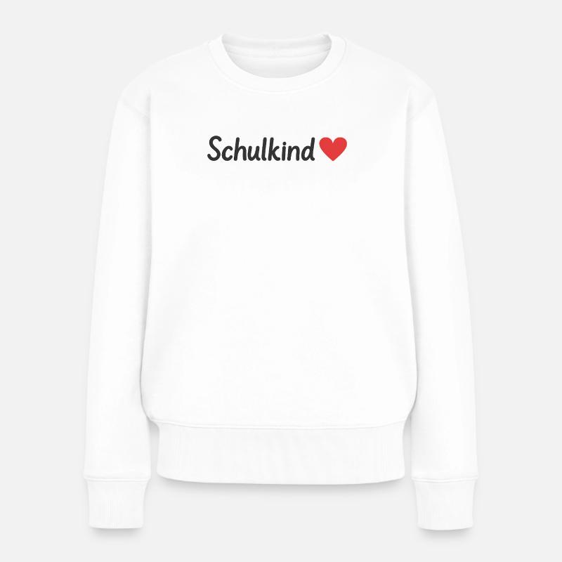 Écolier - Pull Premium bio Femme - blanc