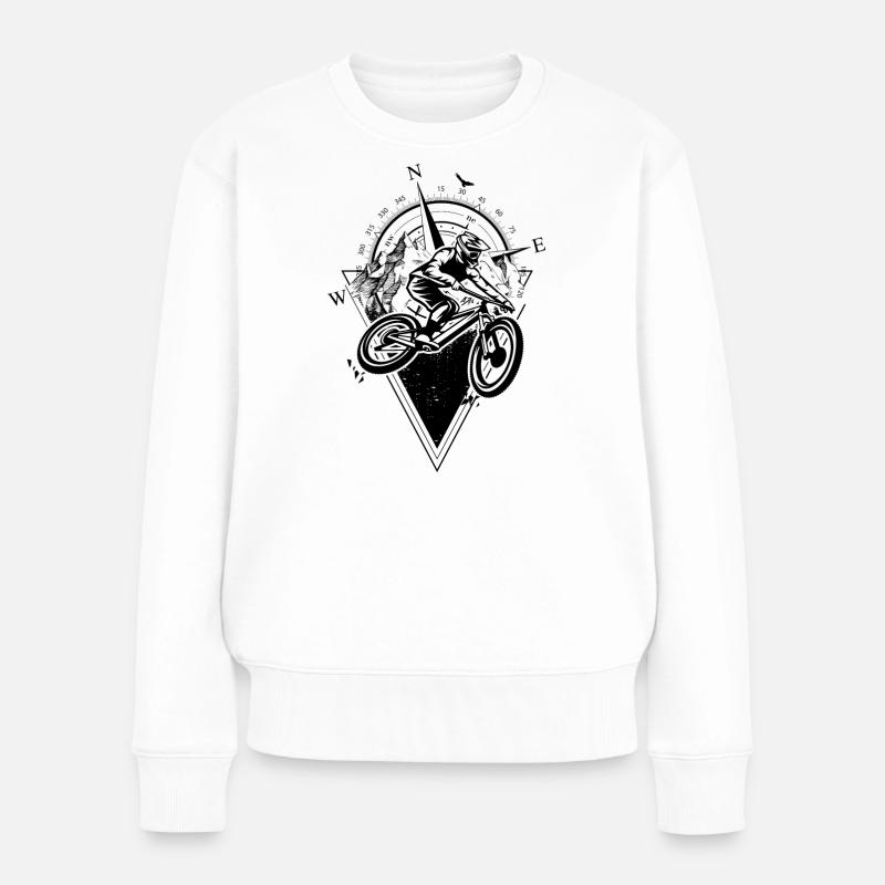 Aperçu du design indisponible - Pull Premium bio Femme - blanc