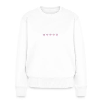Geographie Lehrerin Erdkundelehrerin 2024 Geologin - Frauen Premium Bio Pullover - Weiß - Vorne - Julia (174cm)