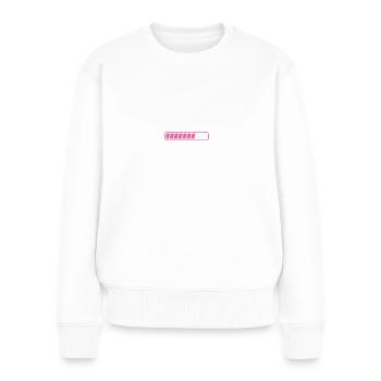 Therapeutin Ausbildung Krankengymnastik Physio - Frauen Premium Bio Pullover - Weiß - Vorne - Julia (174cm)