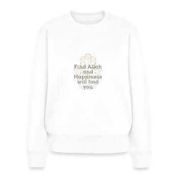 Islam allah muslim saying t-shirt - Women's Premium Organic Jumper - white - Front - Julia (174cm)