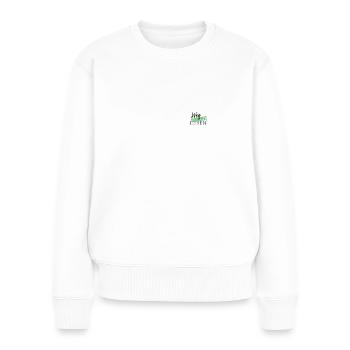 Weg Wahrheit Leben - Frauen Premium Bio Pullover - Weiß - Vorne - Julia (174cm)