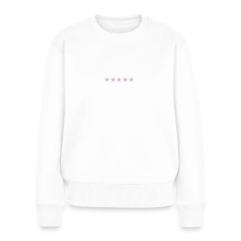 Physiotherapie 2024 Ausbildung Physio Therapeutin - Frauen Premium Bio Pullover - Weiß - Vorne - Julia (174cm)