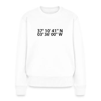 Granada Coordinates - Women's Premium Organic Jumper - white - Front - Julia (174cm)