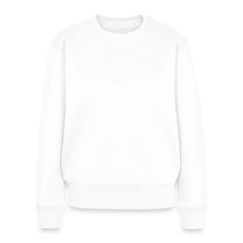 Godi Saurus zur Godi befördert Patentante Österrei - Frauen Premium Bio Pullover - Weiß - Vorne - Julia (174cm)