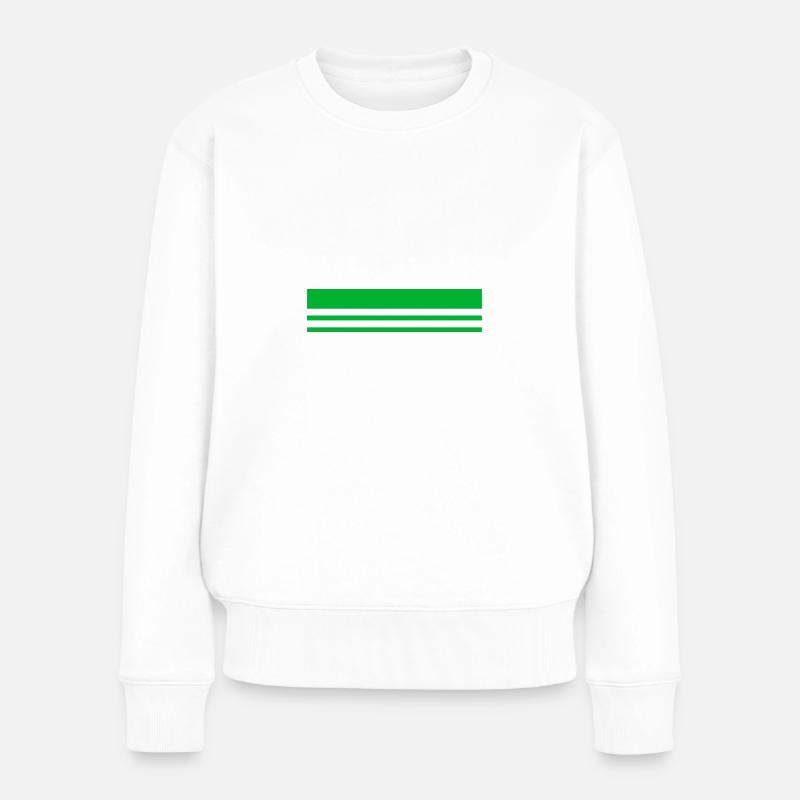 Reflect - Frauen Premium Bio Pullover - Weiß