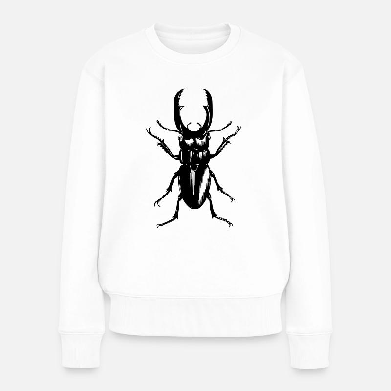 Hirschkaefer - Women's Premium Organic Jumper - white