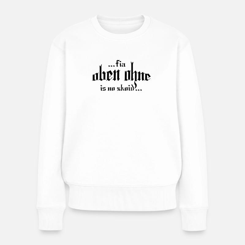 Vui zkoid - Frauen Premium Bio Pullover - Weiß