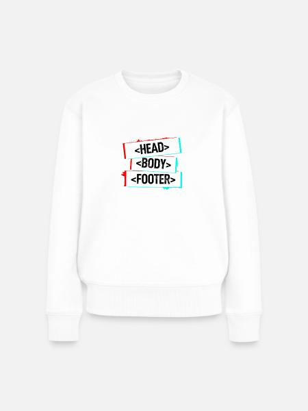 Head Body Footer - Frauen Premium Bio Pullover - 