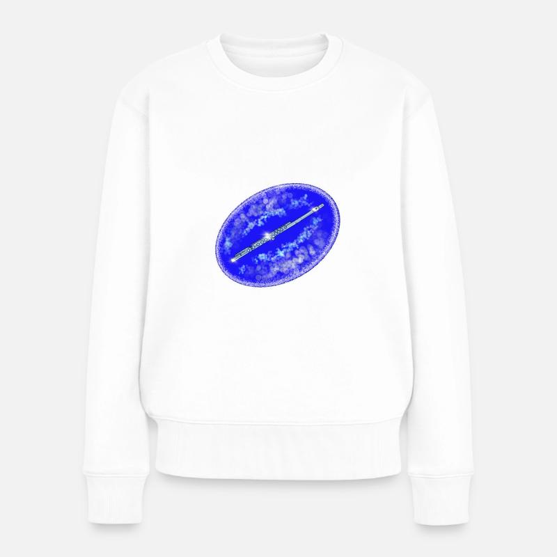 Transversale 2 - Pull Premium bio Femme - blanc