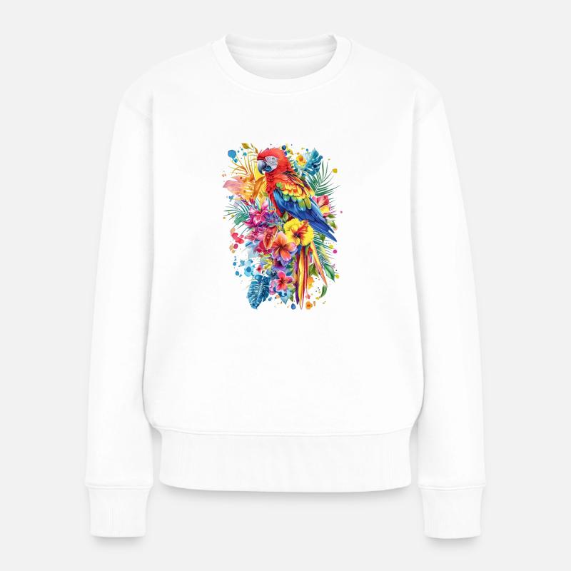 Design à Hawaï - Pull Premium bio Femme - blanc