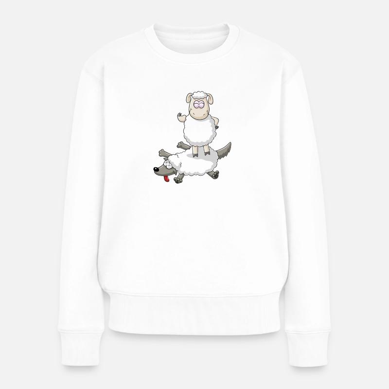 Victoire du mouton - Pull Premium bio Femme - blanc