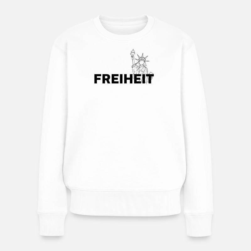 Liberté - Pull Premium bio Femme - blanc