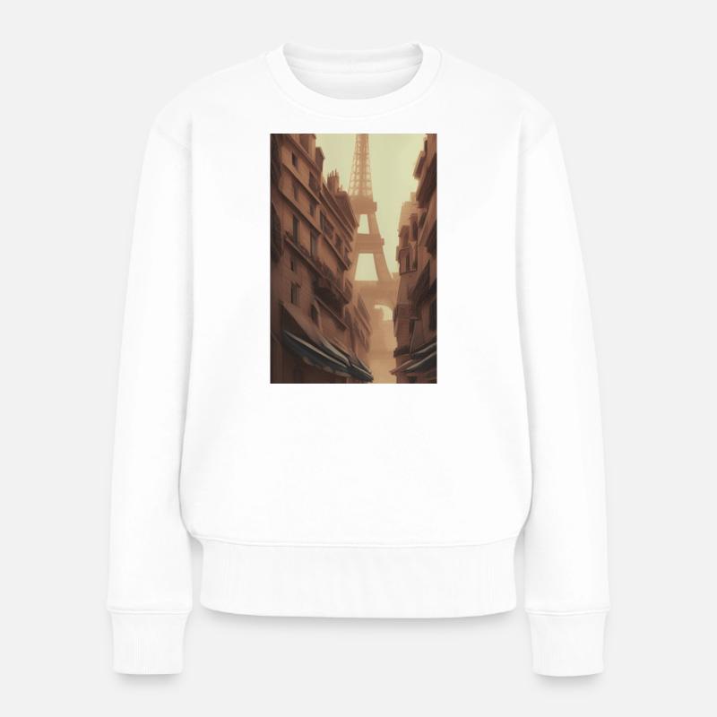 Rue de Paris - Pull Premium bio Femme - blanc