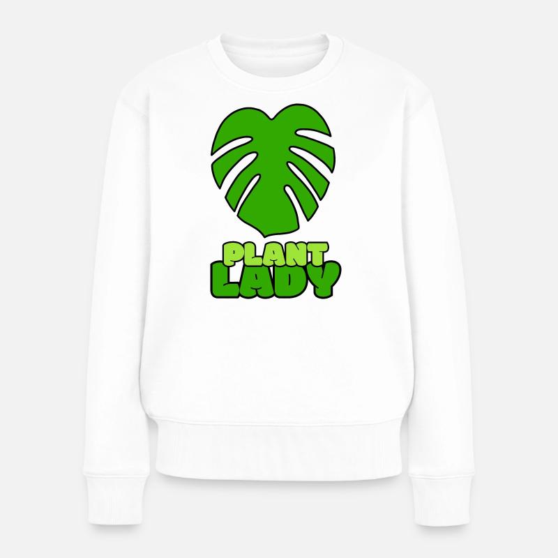 Dame des plantes - Pull Premium bio Femme - blanc