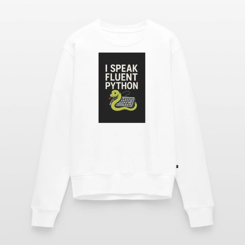 Python Coding Snake Women's Premium Organic Jumper