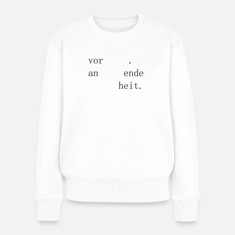 Ansteckende Gesundheit - Frauen Premium Bio Pullover - Weiß