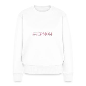 Beste Stiefmutter Geschenk Familie Mama Mutter - Frauen Premium Bio Pullover - Weiß - Vorne - Julia (174cm)