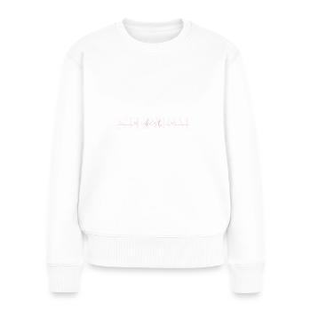 Beste Stiefmutter Geschenk Familie Mama Mutter - Frauen Premium Bio Pullover - Weiß - Vorne - Julia (174cm)