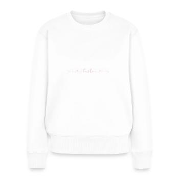 Beste Stiefmutter Geschenk Familie Mama Mutter - Frauen Premium Bio Pullover - Weiß - Vorne - Julia (174cm)
