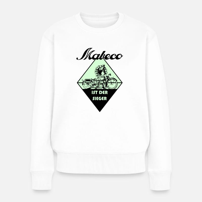 Mabeco ist der Sieger - green - Frauen Premium Bio Pullover - Weiß