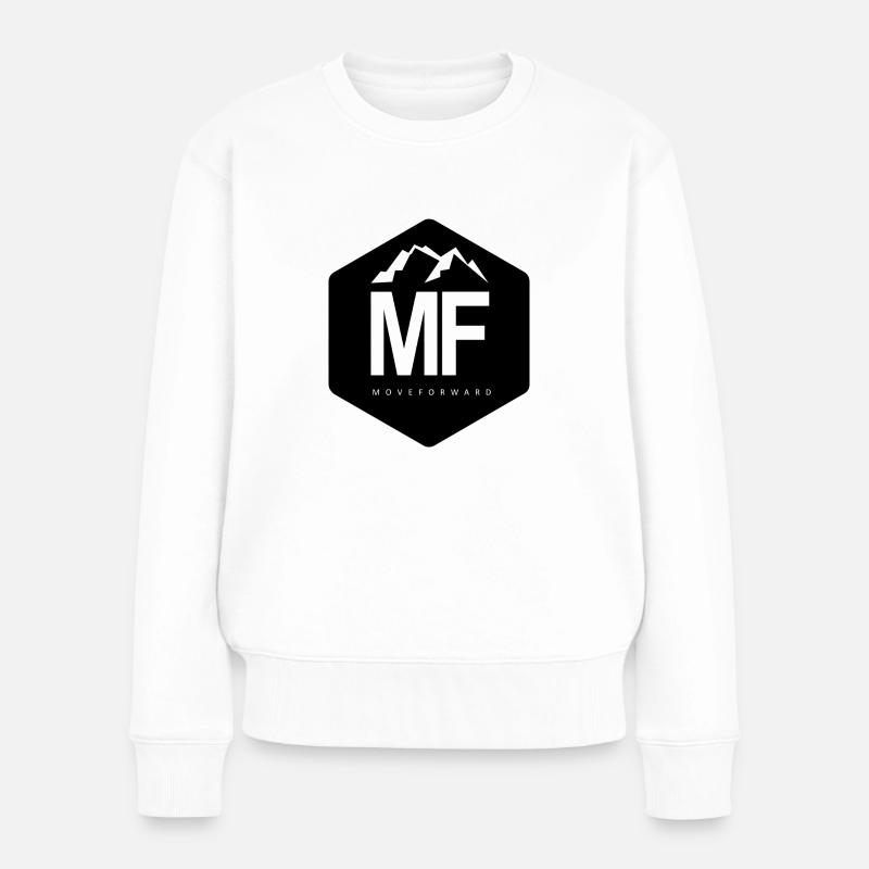 MFBlack - Frauen Premium Bio Pullover - Weiß