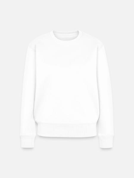 Mama Bär Mutter Muttertag Geschenk Weihnachten - Frauen Premium Bio Pullover - Weiß