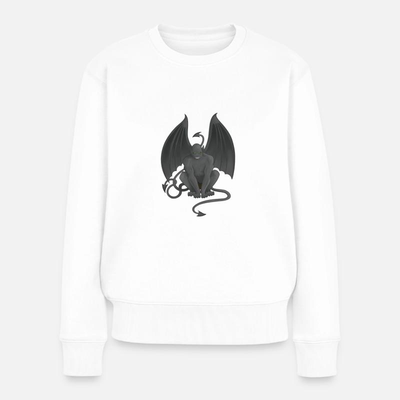 Gargouille - Pull Premium bio Femme - blanc