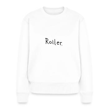 Roller - Frauen Premium Bio Pullover - Weiß - Vorne - Julia (174cm)