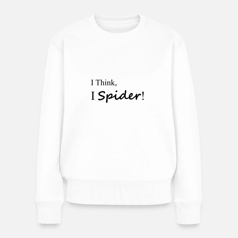 Denglish - Frauen Premium Bio Pullover - Weiß