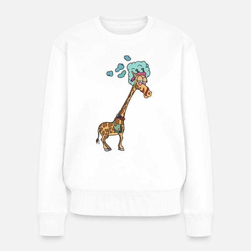 Mitte 1969 - Frauen Premium Bio Pullover - Weiß