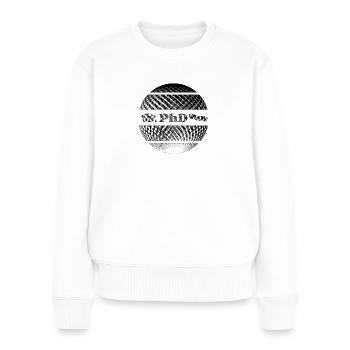 Ph.D. Graduation Ceremony - Women's Premium Organic Jumper - white - Front - Julia (174cm)