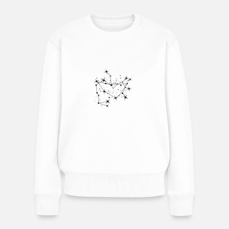 Skorpion-Königin - Frauen Premium Bio Pullover - Weiß